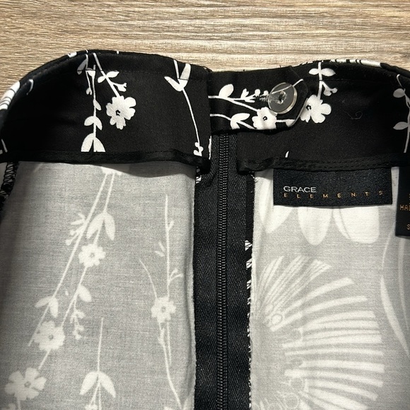 GRACE ELEMENTS Black and White Skirt - Picture 3 of 9